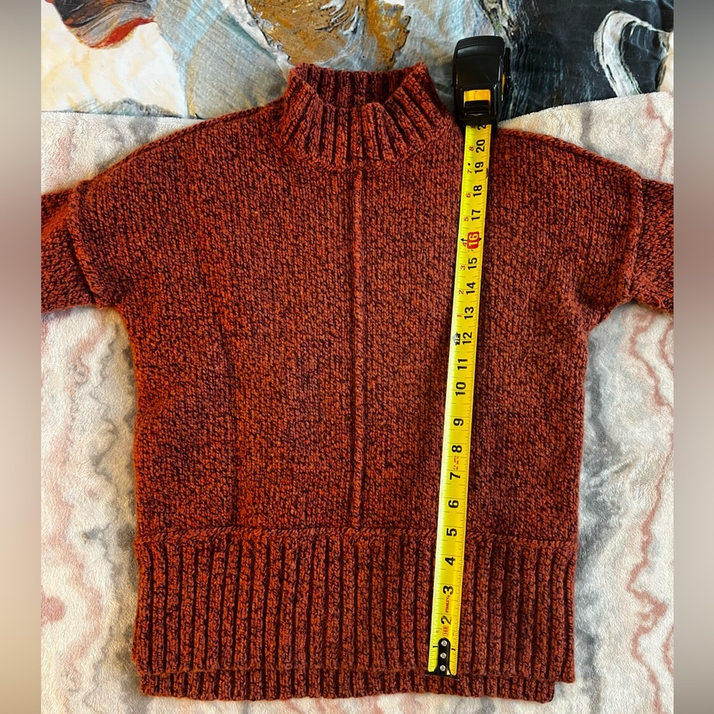 SMARTWOOL Women's Meadow Chunky Sweater Merino Wool Blend Size Small - Picture 7 of 8